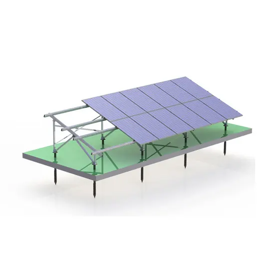 Solar Ground Mounting System foundation with screw