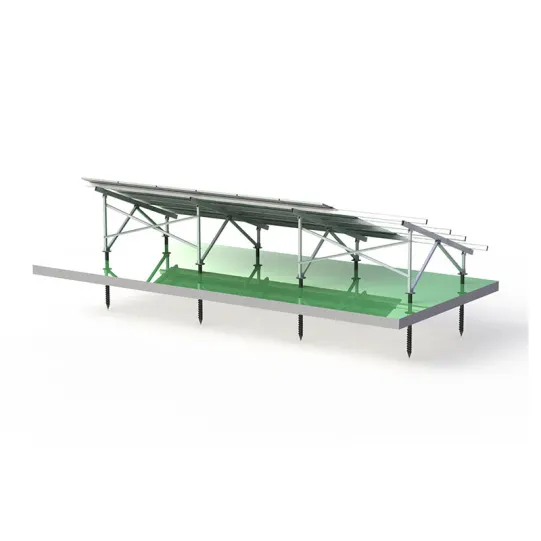 Solar Ground Mounting System foundation with screw