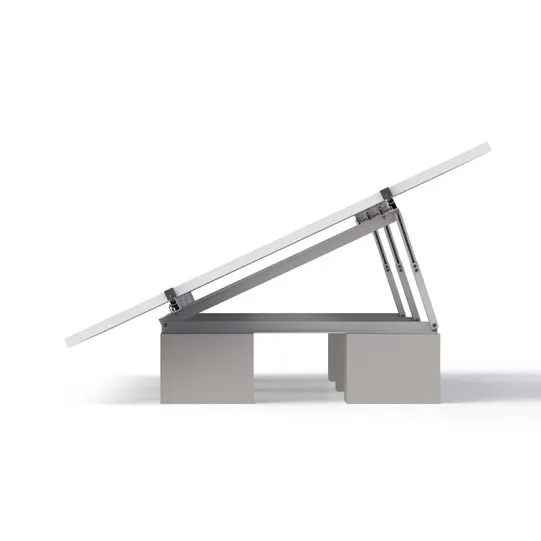 Waterproof Adjustable Aluminum Flat Roof PV Mounting System